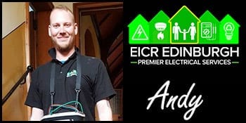 Electrician in Edinburgh Andy